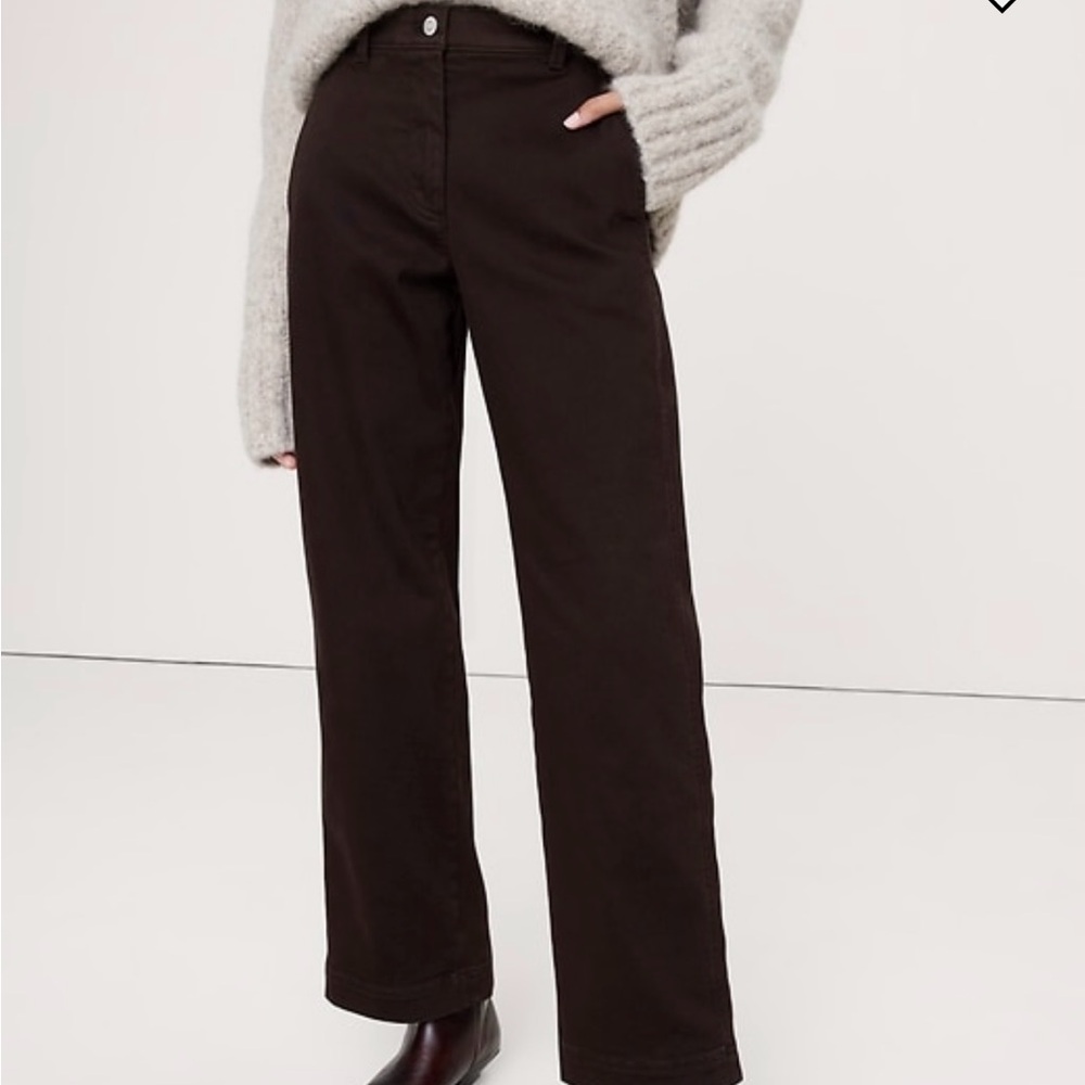 BR brown weekender pants